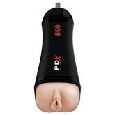 PDX Elite Talk-Back Vibrating Super Stroker